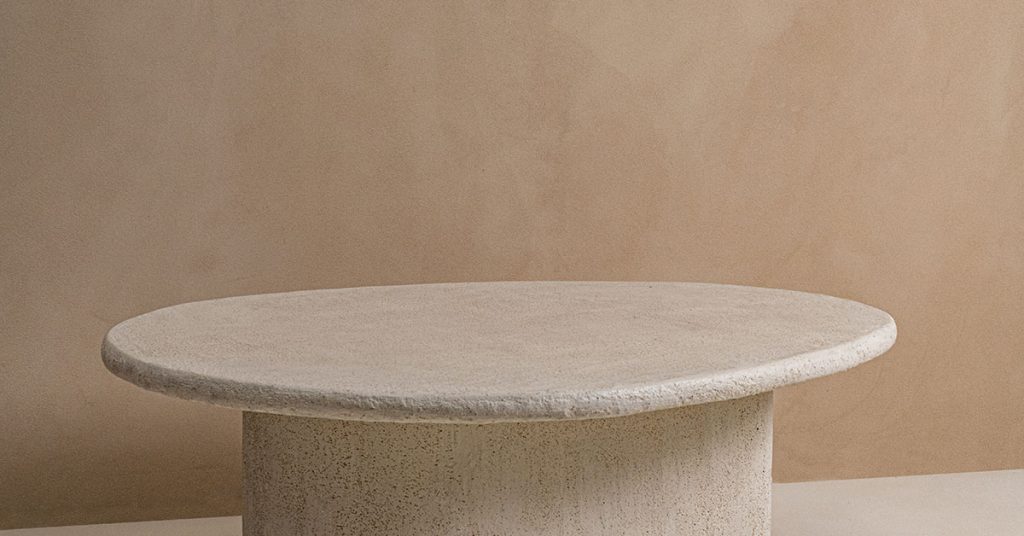 Smooth Terrazzo GraniTech plaster finish on wall demonstrating crack-resistant alternative to traditional plaster that prevents cracking issues
